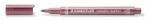 STAEDTLER Dekormarker, 1-2 mm, kúpos, STAEDTLER "8323", metálpiros (TS8323232) - tintasziget
