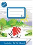ICO Füzet, tűzött, A5, vonalas, 32 lap, 3. osztály, ICO "Süni Sulikész (TICSUSK1232) - tintasziget