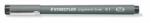 STAEDTLER Tusfilc, 0, 1 mm, STAEDTLER "Pigment Liner 308", fekete (TS308019) - tintasziget