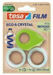 tesa Ragasztószalag adagolóval, 2 db 19 mm x 10 m, TESA "Eco&Crystal", átlátszó (TE59038) - tintasziget