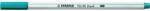 STABILO Ecsetirón, STABILO "Pen 68 brush", türkizkék (TST56851) - tintasziget