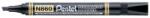 Pentel Alkoholos marker, 0, 6-4, 5 mm, vágott, PENTEL "N860", fekete (PENN860FK) - tintasziget