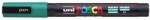 uni Dekormarker, 0, 9-1, 3 mm, UNI "Posca PC-3M", smaragdzöld (TUPC3MSM) - tintasziget
