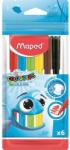 Maped Filctoll készlet, 2 mm, kimosható, MAPED "Color`Peps Ocean", 6 különböző szín (IMA845723) - tintasziget