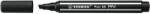 STABILO Filctoll, 1-5 mm, vágott hegy, STABILO "Pen 68 MAX", fekete (TST76846) - tintasziget