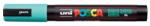 uni Dekormarker, 1, 8-2, 5 mm, UNI "Posca PC-5M", tengerzöld (TUPC5MTZ) - tintasziget