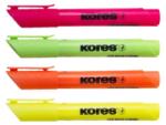 Kores Szövegkiemelő készlet, 0, 5-5 mm, KORES "High Liner Plus", 4 különböző szín (IK36040) - tintasziget