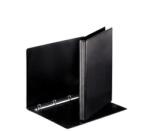 Esselte Gyűrűs könyv, panorámás, 4 gyűrű, 25 mm, A4, PP, ESSELTE, fekete (E49753) - tintasziget