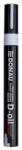 DONAU Lakkmarker, 2, 8 mm, M, DONAU "D-oil", fehér (D7367FE) - tintasziget