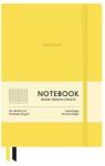 Shkolyaryk Publishing House Jegyzetfüzet, A5, kockás, 96 lap, puhafedeles, SHKOLYARYK "Genius", Citrom (SB7114K) - tintasziget