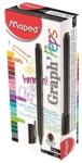 Maped Tűfilc, 0, 4 mm, MAPED "Graph`Peps", fekete (IMA749111) - tintasziget