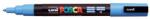 uni Dekormarker, 0, 9-1, 3 mm, UNI "Posca PC-3M", égszínkék (TUPC3MEK) - tintasziget