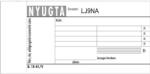 Victoria Paper Nyomtatvány, nyugta 4 soros, 50x2, VICTORIA PAPER "B. 15-41", 20 tömb/csomag (NVB1541) - tintasziget