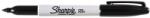 Sharpie Alkoholos marker, 1 mm, kúpos, SHARPIE "Fine Point", fekete (SR810980) - tintasziget