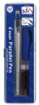Pilot Töltőtoll, 0, 5-6 mm, kék kupak, PILOT "Parallel Pen (PPP60) - tintasziget