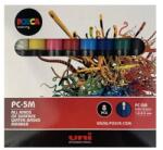 uni Dekormarker készlet, 1, 8-2, 5 mm, UNI "Posca PC-5M", 8 különböző szín (TUPC5M8) - tintasziget