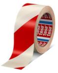 tesa Jelölőszalag, 50 mm x 33 m, TESA "Professional" piros/fehér (TE60760PFE) - tintasziget