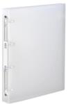 Viquel Gyűrűs könyv, 4 gyűrű, 40 mm, A4, maxi, PP, cserélhető címke, VIQUEL "Propyglass", víztiszta (IV061340) - tintasziget