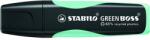 STABILO Szövegkiemelő, 2-5 mm, STABILO "Green Boss Pastel", türkiz (TST6070113) - tintasziget