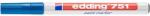 edding Lakkmarker, 1-2 mm, EDDING "751", sötétkék (TED7519) - tintasziget