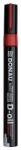 DONAU Lakkmarker, 2, 8 mm, M, DONAU "D-oil", piros (D7367P) - tintasziget