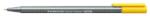 STAEDTLER Tűfilc, 0, 3 mm, STAEDTLER "Triplus 334", sárga (TS3341) - tintasziget