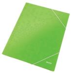 Leitz Gumis mappa, 15 mm, karton, A4, LEITZ "Wow", zöld (E39820054) - tintasziget