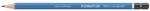 STAEDTLER Grafitceruza, B, hatszögletű, STAEDTLER "Mars Lumograph 100 (TS100B) - tintasziget