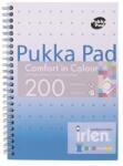 Pukka Pad Spirálfüzet, A5, vonalas, 100 lap, PUKKA PAD "Irlen Jotta Turquise (PUPIRJA5) - tintasziget