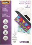 Fellowes Meleglamináló fólia, 80 mikron, A3, fényes, 100 db, FELLOWES (IFW53062) - tintasziget