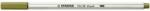 STABILO Ecsetirón, STABILO "Pen 68 brush", sárzöld (TST568371) - tintasziget