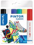 Pilot Dekormarker készlet, 1, 4 mm, PILOT "Pintor M" 6 különböző klasszikus szín (PDMPTM6) - tintasziget