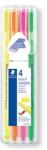 STAEDTLER Szövegkiemelő készlet, 1-4 mm, STAEDTLER "Triplus 362", 4 különböző szín (TS362SB4) - tintasziget