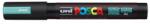 uni Dekormarker, 1, 8-2, 5 mm, UNI "Posca PC-5M", metálzöld (TUPC5MMZO) - tintasziget