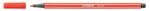 STABILO Rostirón, 1 mm, STABILO "Pen 68", világos piros (TST6840) - tintasziget