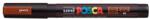 uni Dekormarker, 0, 9-1, 3 mm, UNI "Posca PC-3M", bronz (TUPC3MBR) - tintasziget