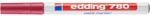 edding Lakkmarker, 0, 8 mm, EDDING "780", piros (TED780P) - tintasziget