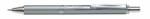 Pentel Zseléstoll, 0, 35 mm, nyomógombos, ezüst tolltest, PENTEL "EnerGel BL-407" fekete, ajándék kék tollbetéttel (PENBL407) - tintasziget