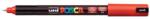 uni Dekormarker, 0, 7 mm, UNI "Posca PC-1MR", piros (TUPC1MRP) - tintasziget