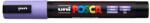 uni Dekormarker, 1, 8-2, 5 mm, UNI "Posca PC-5M", halványlila (TUPC5MHL)