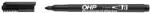 ICO Alkoholos marker, OHP, 2-3 mm, B, ICO, fekete (TICOHPBFK) - tintasziget