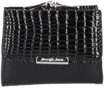 Jennifer Jones 5287-2 fekete bőr női pénztárca