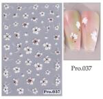  Körömmatrica - Pro. 037 virág