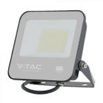V-TAC LED reflektor 50W 4000K Fekete házas, Szürke matt üveggel, 1 m hosszú vezetékkel (SAMSUNG CHIP) -23688