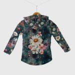Takoy Panel szabásmintával 116-os softshell kabát akvarell margaréták Diana