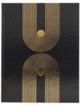 Exacompta Vendégkönyv, 27x22 cm, 50 lap, EXACOMPTA "Graphik Black (47848E) - iroszer24
