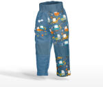 Takoy Panel szabásmintával softshell nadrágra kék kotrógép 98-as méret