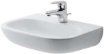 Duravit D-Code - Mosdókagyló 450x360 mm, 1 csapfurattal, alpesi fehér 07074500002 (07074500002)