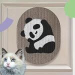 Nunbell Falra ragasztható ovális macska játék kaparó-Hello Panda