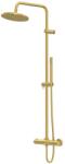 Steinberg 340 - Zuhanyszett termosztáttal, 22 cm átmérőjű, csiszolt arany színű 340 2721 BG (340 2721 BG)